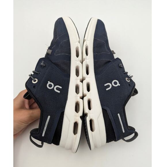 On Running Cloud Sky Sneaker Shoes Blue/Black Unisex Kids' Size US5 EU37.5 - Picture 6 of 11